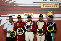 Podium: 1. Thomas Loefflad, StileF Squadra Corse; 2. Rick Lovat, Kessel Racing; 3. Matt Keegan, Ferr