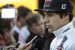 Lance Stroll, Williams, avec les médias