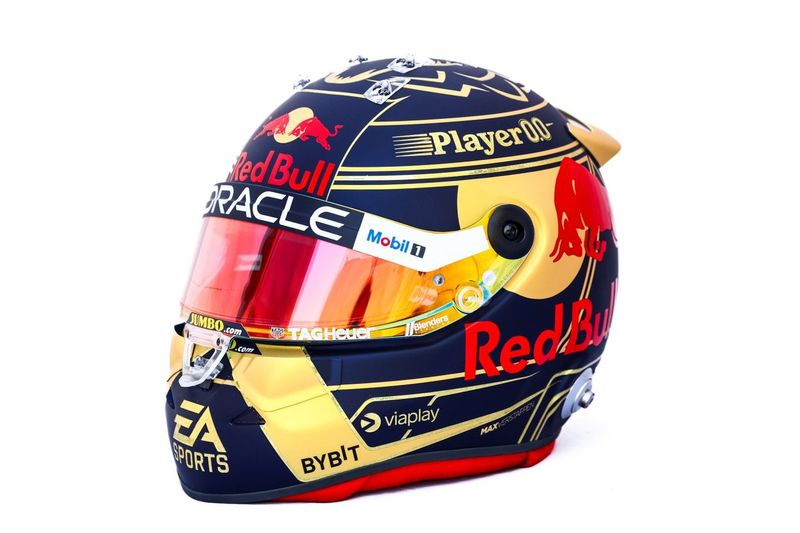 Casco de Max Verstappen, Red Bull Racing