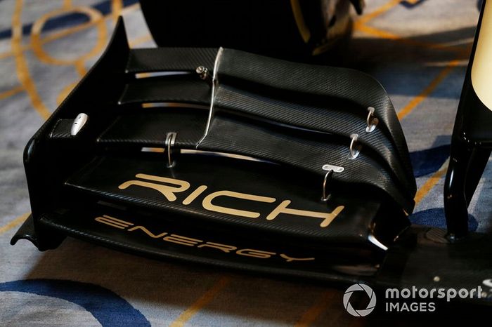 Rich Energy Branding en la nueva decoración de Haas 2019