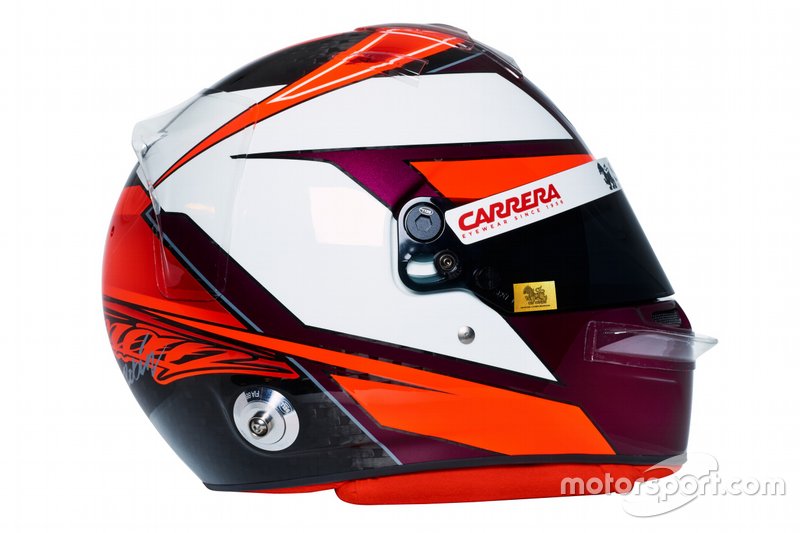 2019 helmet of Kimi Raikkonen