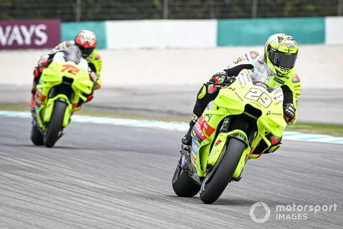 Andrea Iannone, VR46 Racing Team, Marco Bezzecchi, VR46 Racing Team.