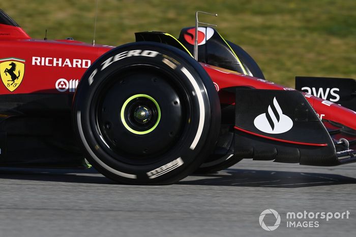 Ferrari F1-75 front detail