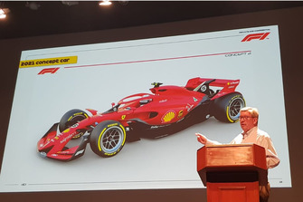 Concept F1 2021 présenté par Ross Brawn