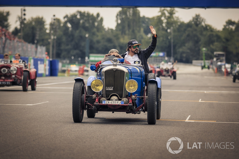F1-es versenyzői parádé az Olasz Nagydíjról, Monzából