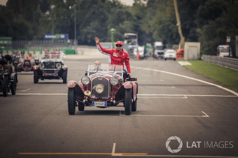 F1-es versenyzői parádé az Olasz Nagydíjról, Monzából