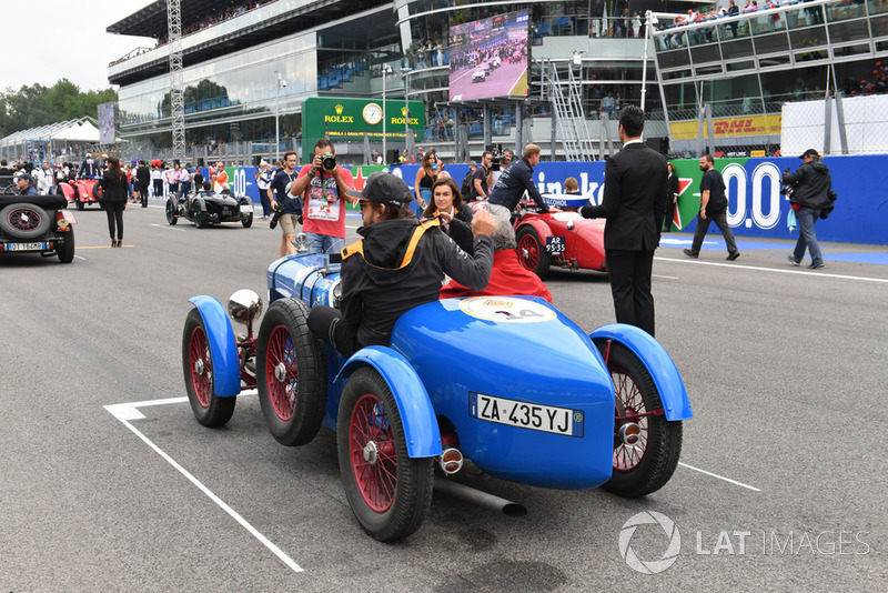 F1-es versenyzői parádé az Olasz Nagydíjról, Monzából