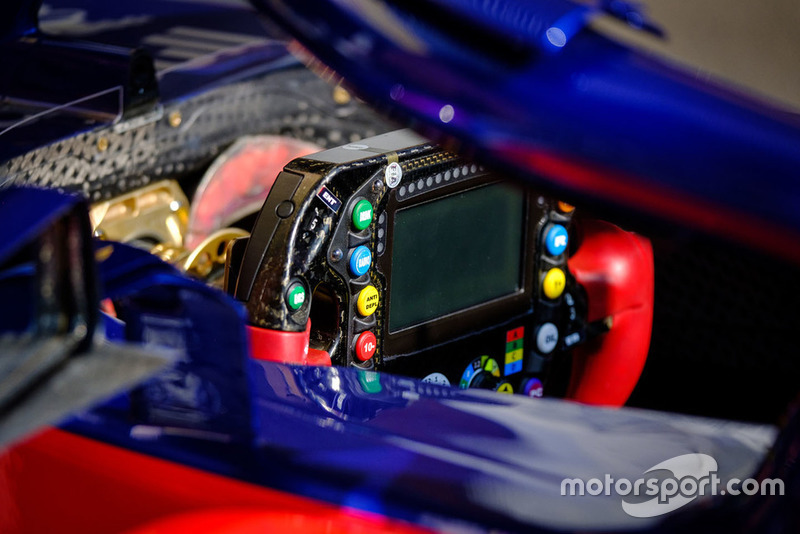 Scuderia Toro Rosso STR13 steering wheel detail