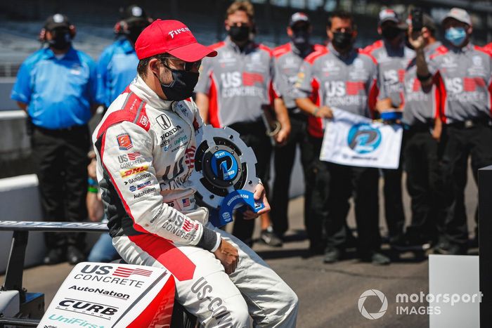 Marco Andretti, Andretti Herta with Marco & Curb-Agajanian Honda, autor de la pole de la Indy 500 2020