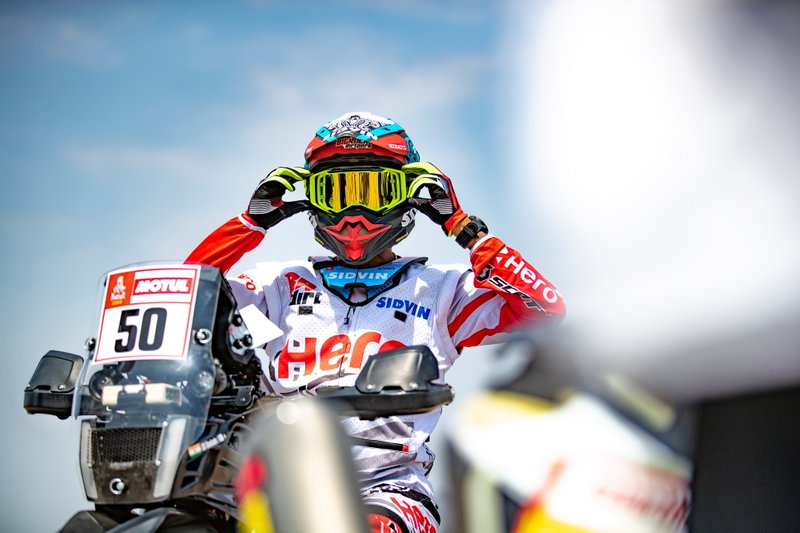 #50 HERO Motorsports Team Rally: CS Santosh