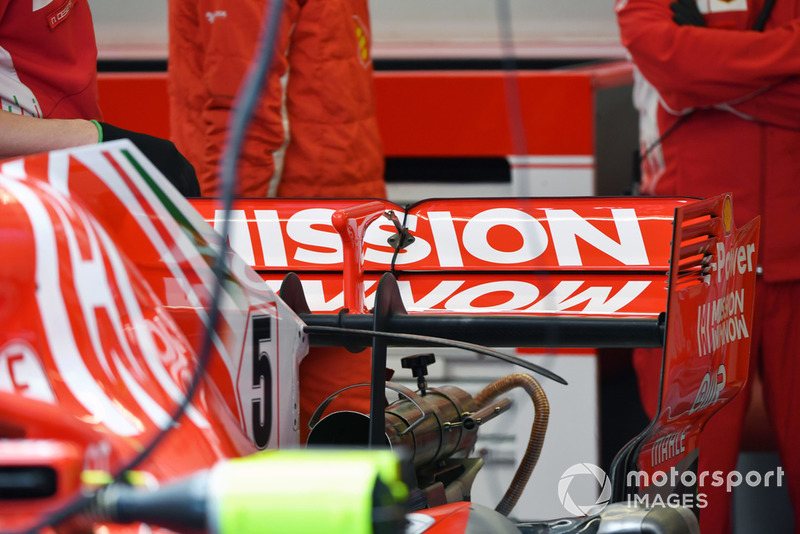 Ferrari SF-71H rear wing