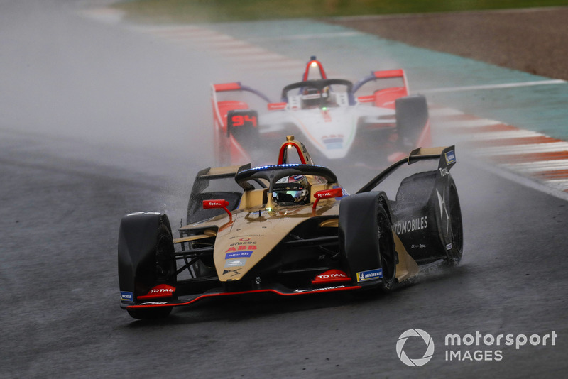 Jean-Eric Vergne, DS TECHEETAH, DS E-Tense FE19 with the new hyper boost LED lights on the halo