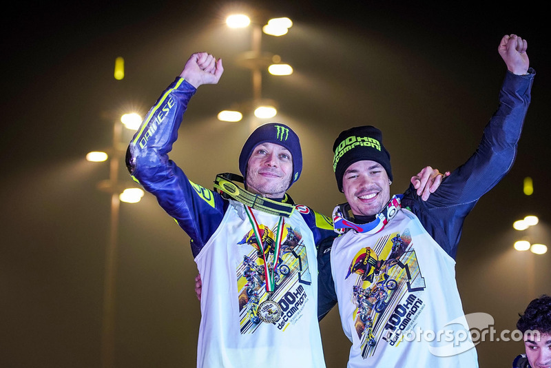 Valentino Rossi dan Franco Morbidelli