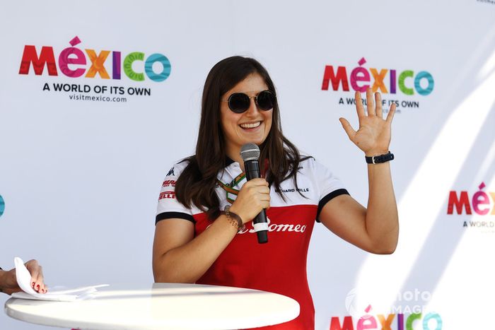 Tatiana Calderón, Sauber piloto de prueba