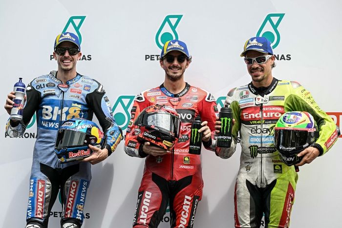 Franco Morbidelli, VR46 Racing Team, Francesco Bagnaia, Ducati Team, Alex Marquez, Gresini Racing