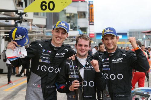 #15 BMW M Team WRT BMW M Hybrid V8: Dries Vanthoor, Raffaele Marciello, Marco Wittmann.