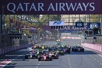 Accidente múltiple en la salida de Bakú