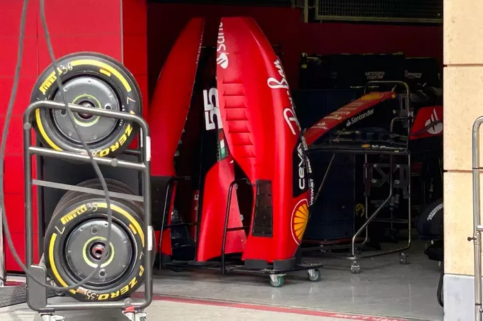 Detalle carrocería Ferrari SF-23