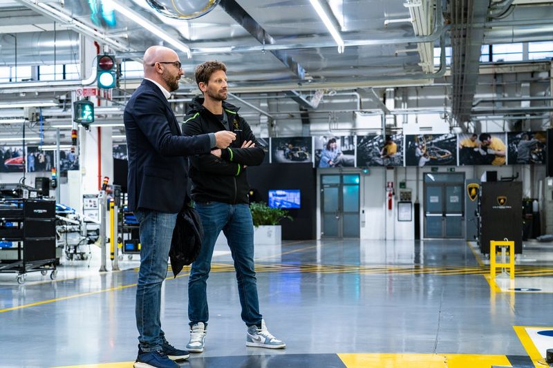 Romain Grosjean, Lamborghini Squadra Corse