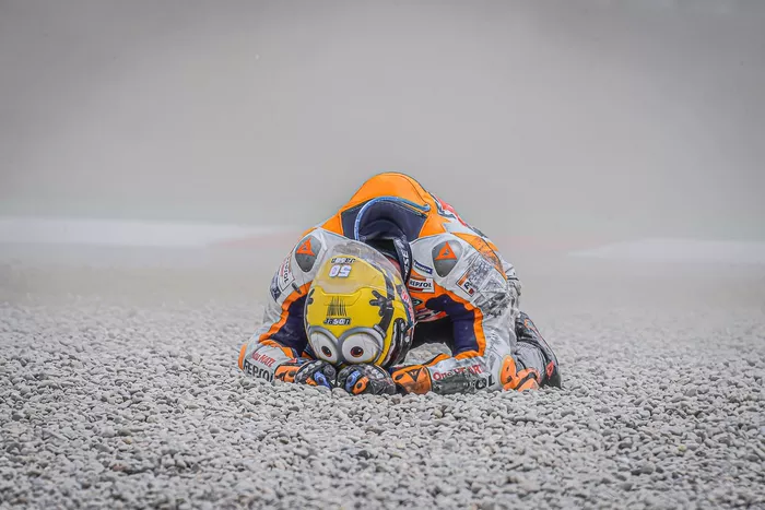 Caída de Pol Espargaró, Repsol Honda Team