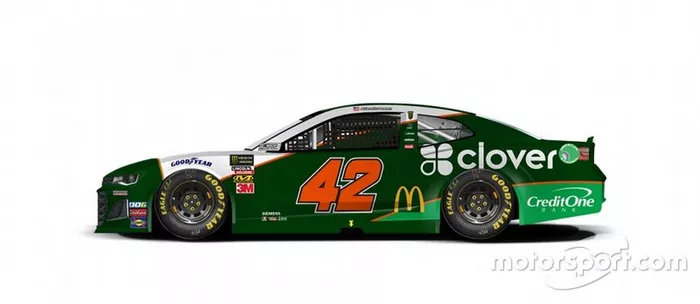 Kyle Larson relembrará o modelo utilizado por Ricky Craven de 1995