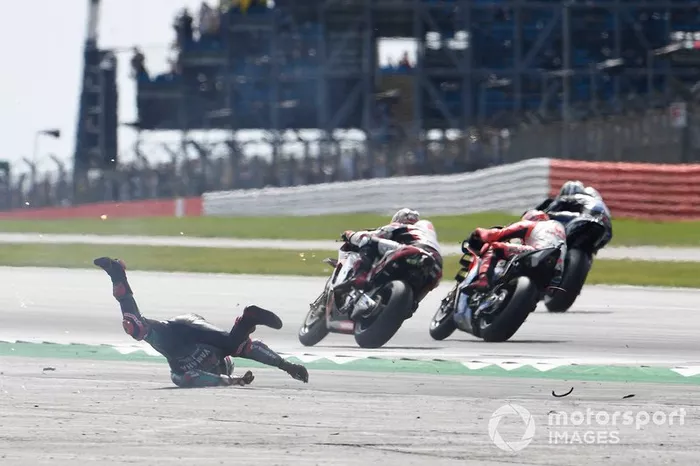 Accidente de Fabio Quartararo, Petronas Yamaha SRT 