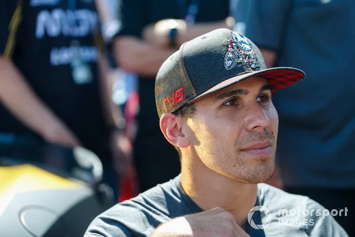 Il pilota Honda Robert Wickens, si prepara a guidare la Arrow Acura NSX, nel pre-gara