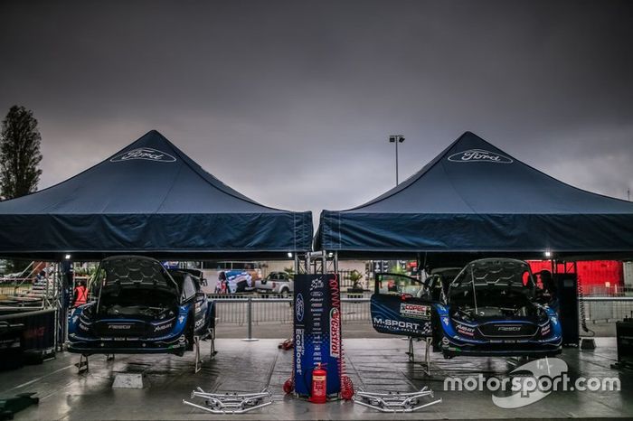 M-Sport Ford WRT team area