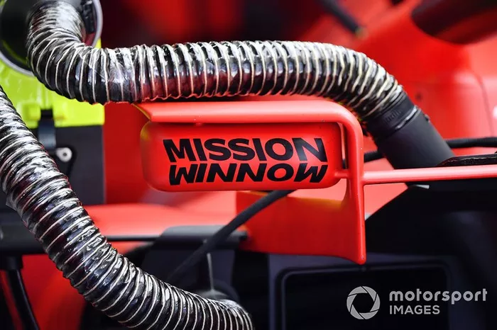 Wing mirror detail on the Ferrari SF1000 
