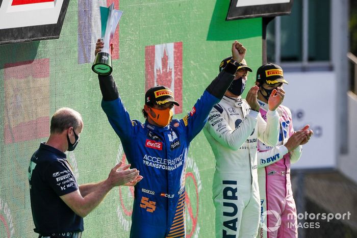 101- Carlos Sainz, 2º en el GP de Italia 2020 con McLaren