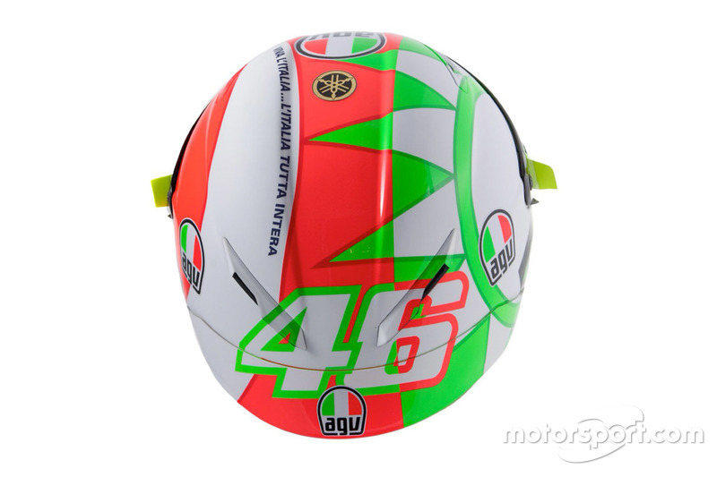 Capacete de Valentino Rossi, Yamaha Factory Racing