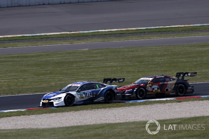 Philipp Eng, BMW Team RBM, BMW M4 DTM, Edoardo Mortara, Mercedes-AMG Team HWA, Mercedes-AMG C63 DTM