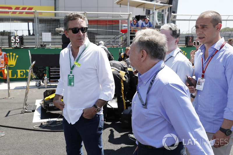 FIA Formula E CEO Alejandro Agag with Jean Todt, President, FIA