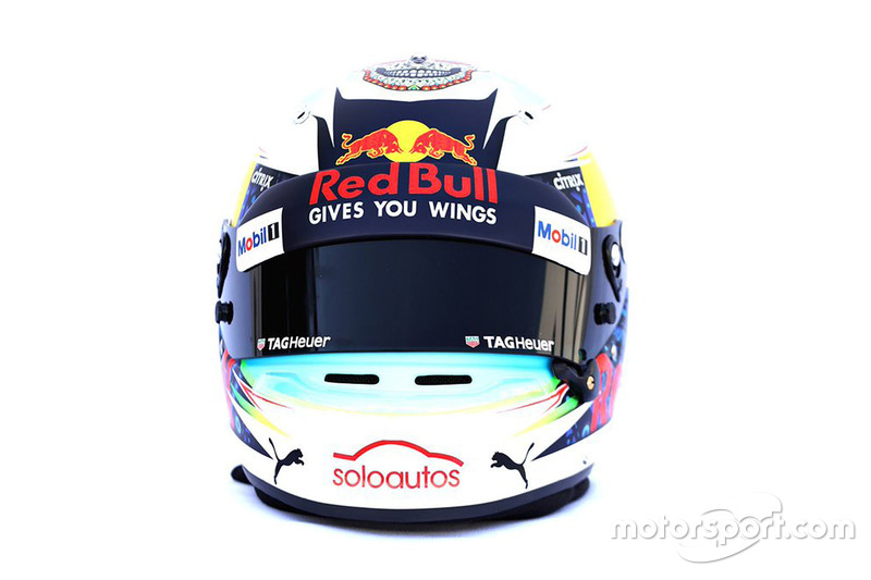 Casco speciale di Daniel Ricciardo, Red Bull Racing