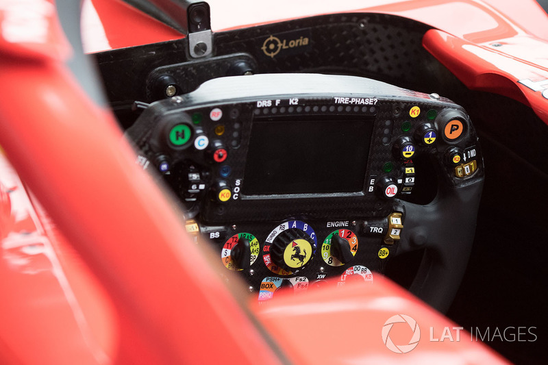 Ferrari SF71H steering wheel