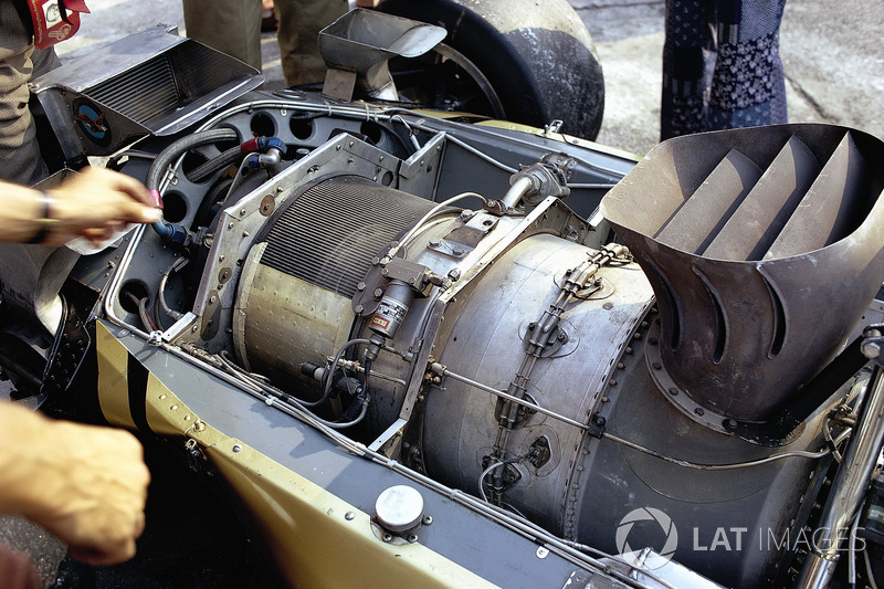 Газотурбинный мотор Pratt & Whitney на Lotus 56B