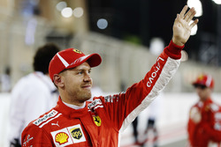 Ganador de la pole Sebastian Vettel, Ferrari SF71H