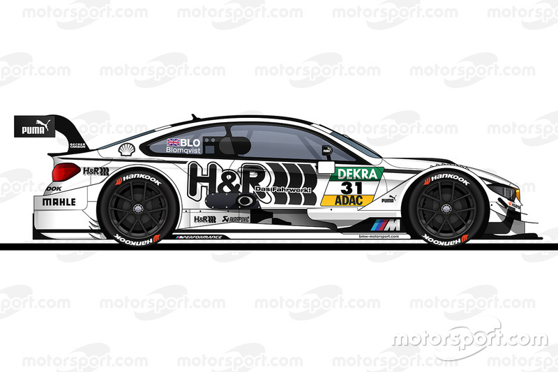 Tom Blomqvist, BMW Team RBM, BMW M4 DTM