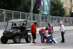 Se efectuaron reparaciones a bordillos