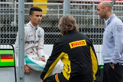 Pascal Wehrlein, Mercedes F1 Team 2017 Pirelli lastiklerini test ediyor