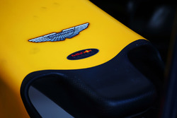Aston Martin logo on the Red Bull Racing RB12 nosecone