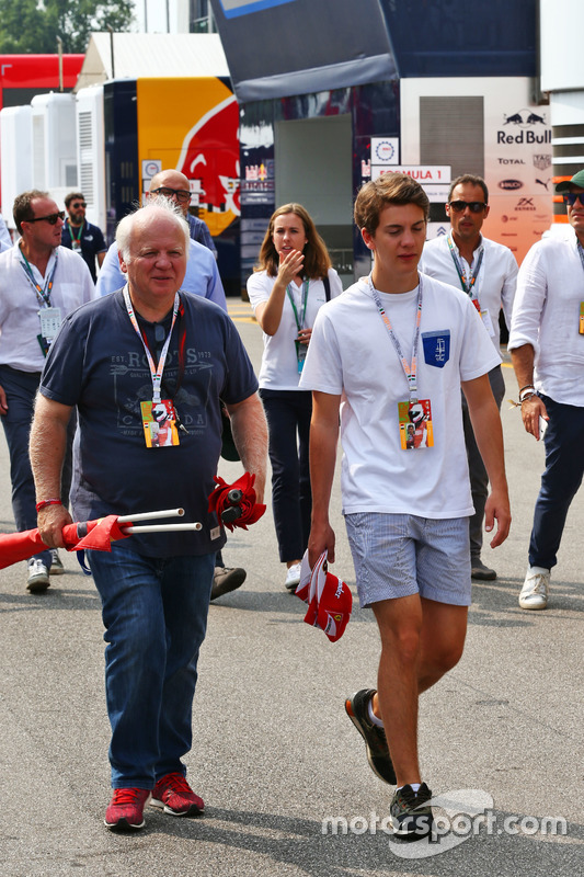 Norbert Vettel, with his son Fabian Vettel