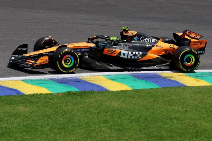 Fórmula 1 Sao Paulo: Lando Norris logra la pole al sprint por delante de Antonelli