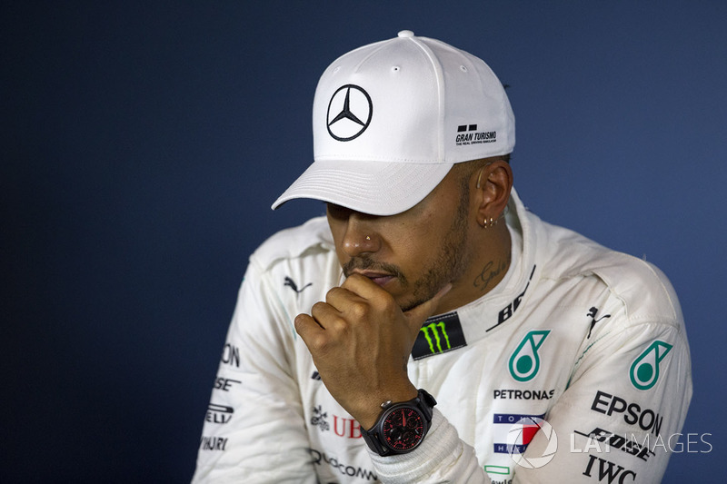 Lewis Hamilton, Mercedes-AMG F1 in the Press Conference