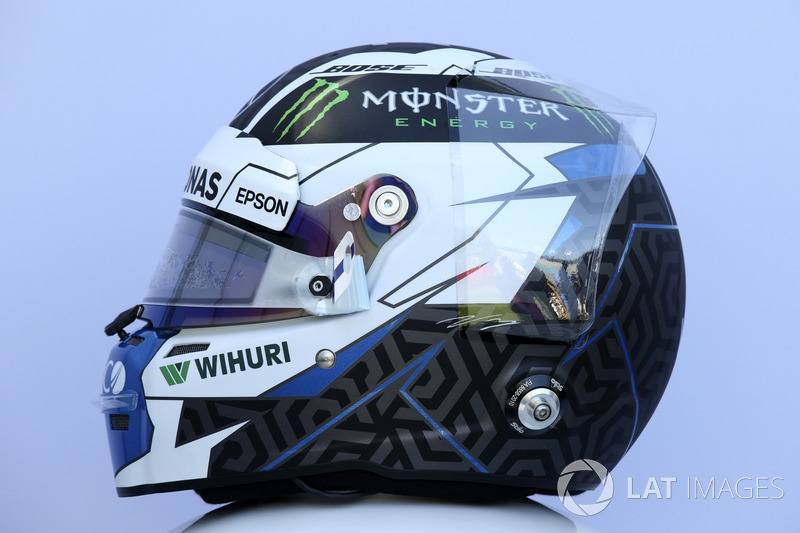 Casco de Valtteri Bottas, Mercedes-AMG F1