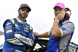 Jimmie Johnson, Hendrick Motorsports Chevrolet and Chad Knaus