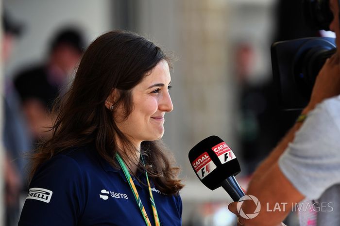 Tatiana Calderon, Sauber piloto de prueba