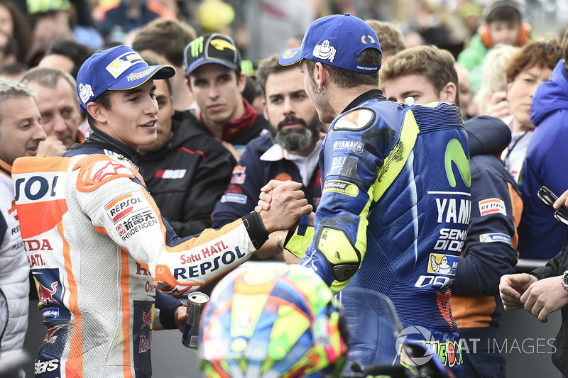 Valentino Rossi, Yamaha Factory Racing, Marc Márquez, Repsol Honda Team