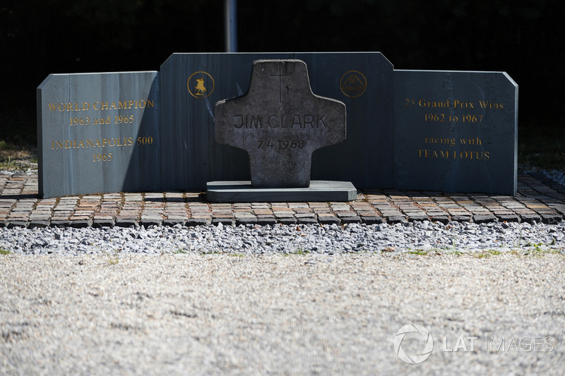 A memorial to Jim Clark