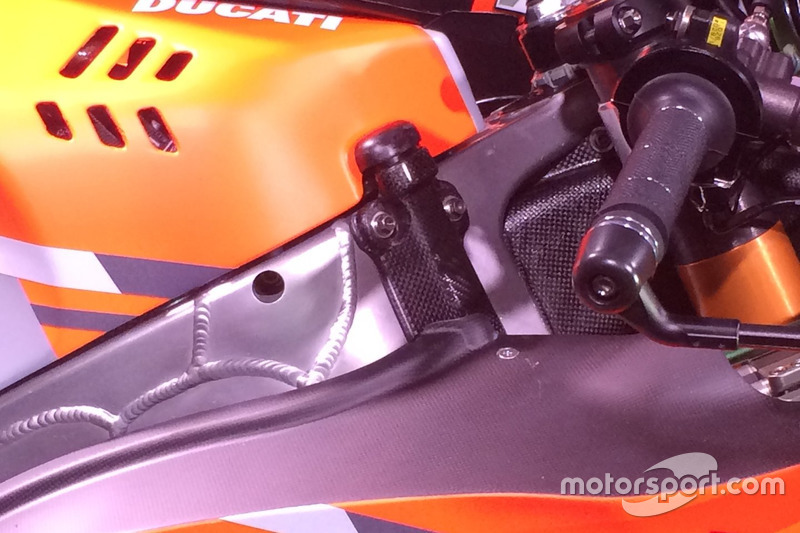 Maneta del gas de la Ducati Desmosedici GP 18